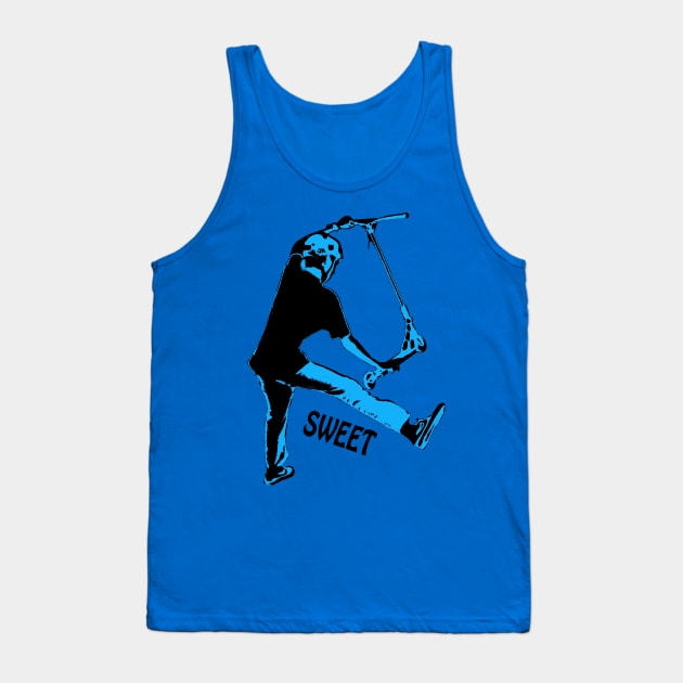 Sweet - Scooter Stunt Tank Top by Highseller